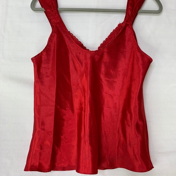 Vintage Red Blouse - Picture 4 of 6